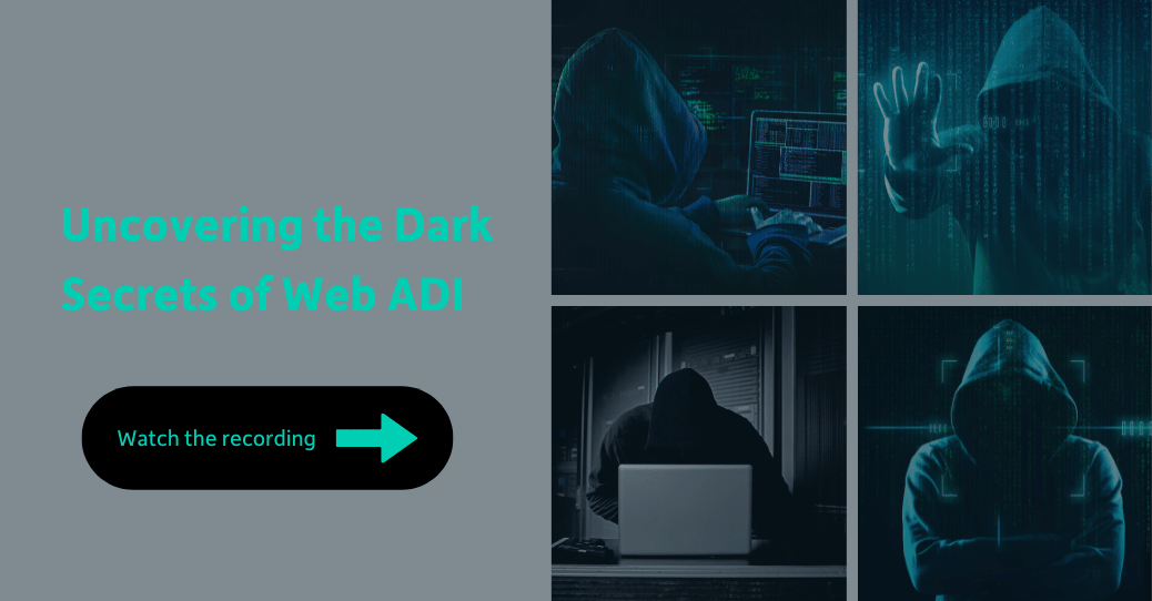 Uncovering the Dark Secrets of Web ADI