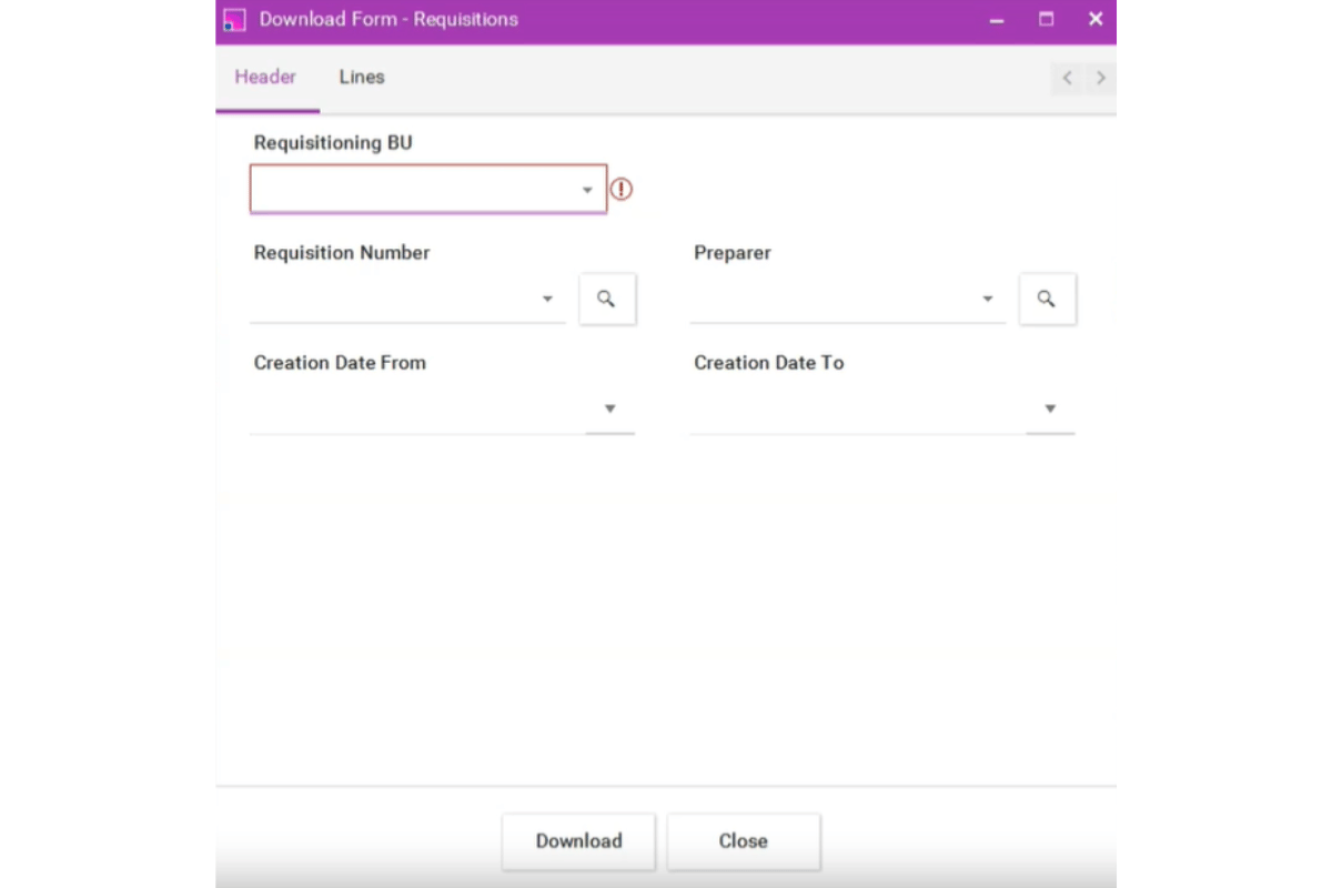 The More4apps Document Builder Key Use Case for the Procurement Module.