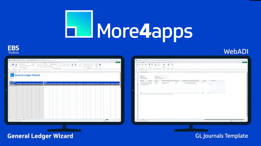 Watch this short video to see how Oracle's Web ADI stacks up against the More4apps EBS Toolbox.