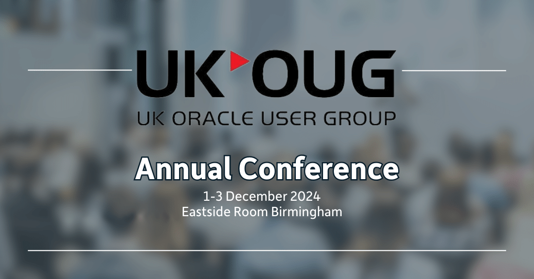 UKOUG Annual Conference